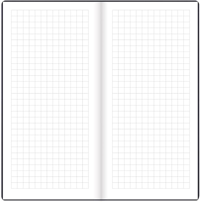 Letts of London® 2026 Woodland Weekly/Monthly Planner, 12 Months, January to December, Slim Pocket Size, 6.625" x 3.25", Sewn Binding, Embossed Cover, Multilingual, Navy (C082546-26)