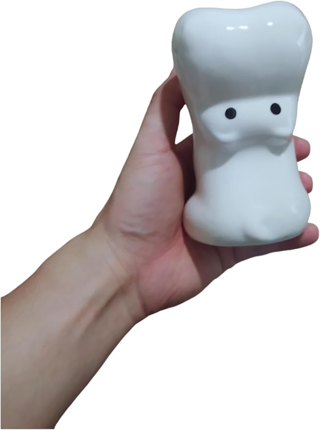 Adorable Cartoons Shaped Ceramic Pencil Holders - Multifunctional Desktop Organizers (Hippo)
