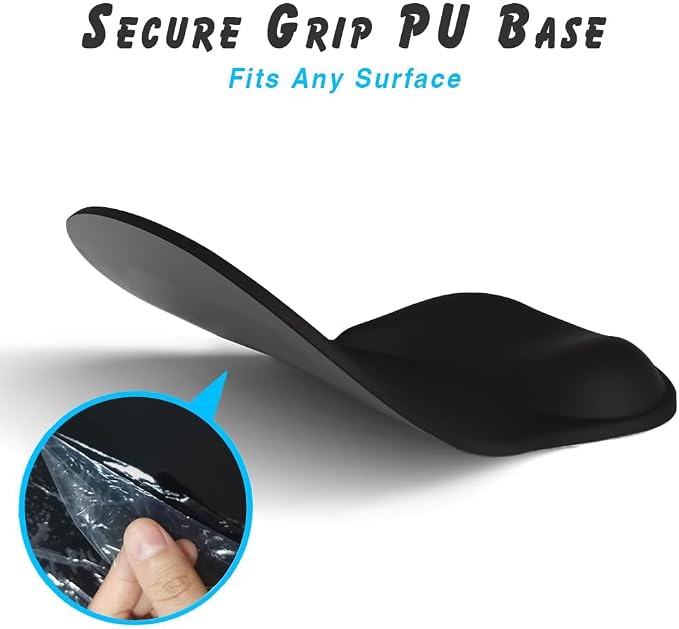 ErgoComfort Gel Wrist Rest Mouse Pad-Ergonomic Office Mousepad with Wrist Support-Non-Slip, Design Desk Accessories Mat for Home&Game Decor (08Aurora Borealis)