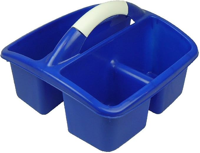Romanoff Deluxe Small Utility Caddy, Blue, Pack of 3