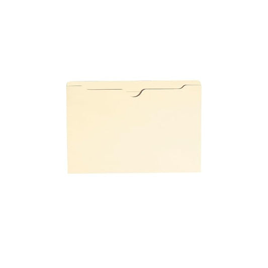 Smead File Jacket, Reinforced Straight-Cut Tab, Flat-No Expansion, Legal Size, Manila, 100 per Box (76500)