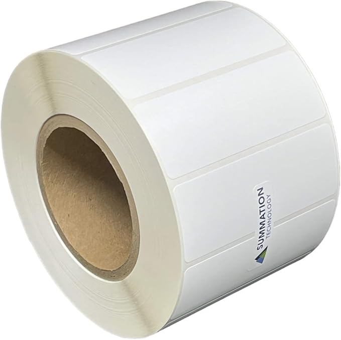 Matte Paper 4x1.5 in. Rectangle Inkjet Label Roll
