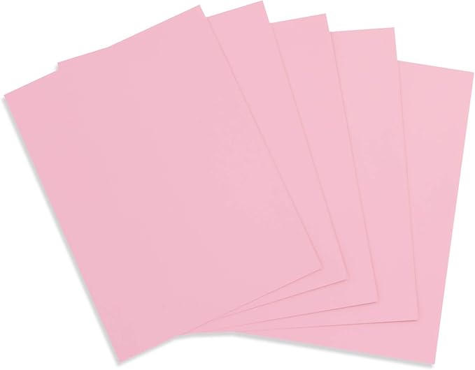 Blue Summit Supplies Bright Bold Poster Board, 9 x 12 Inch Small Size, 50 Pack, Assorted Colors, For Classroom Use, School Projects, or Craft Projects, Bulk Poster Board