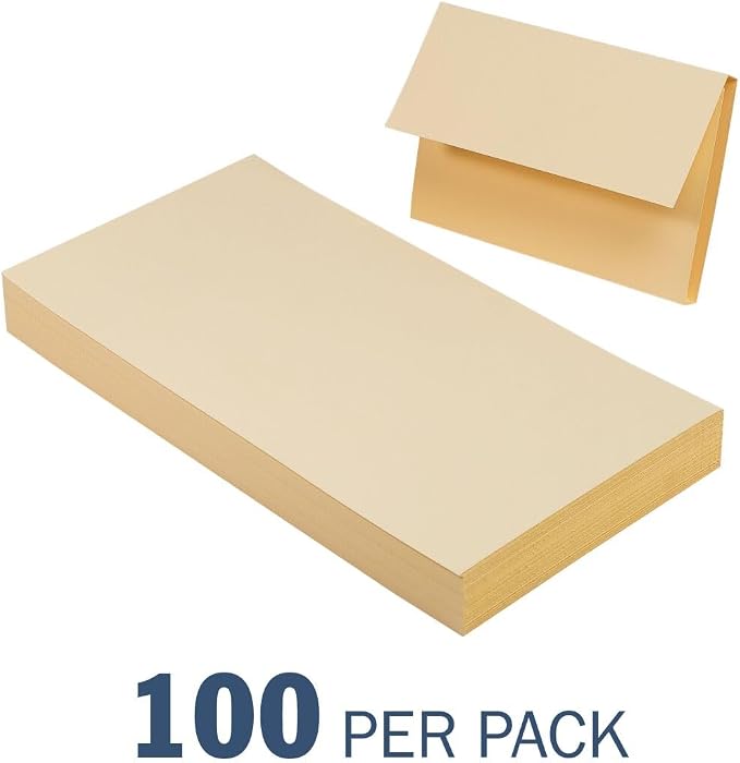 Apothecary Products Manila File Folders, Extra Large (XL) Double Fold, Expanding Document Organizer for Papers & Files, Durable Office Filing Storage, Made in USA, 100 Count (12" x 6" x 1.25")