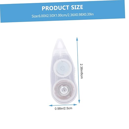 Uonlytech 6Pcs Correction Tape Portable Tapes for Students Convenient Instant Correction for School and Office Supplies and Easy to Use
