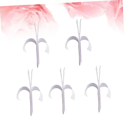 ULTECHNOVO 5pcs Back Adhesive Hook and Loop Tape Table Skirt Sticker Pads for Home Office Reusable and Removable Strong Hold Smooth Surfaces for Crafting and Mounting