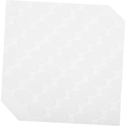 HEALLILY 1000pcs Double-Sided Gel Adhesive Tack for Wall Mounting Removable Sticky Dots for Crafts Museum Displays and Home Decor