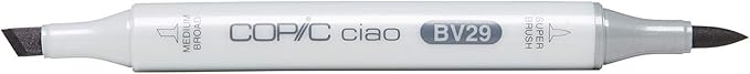 Copic Markers BV29 Ciao with Replaceable Nib, Slate