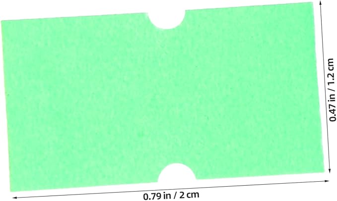 5000pcs Price Tag Paper Self-Adhesive Retail Store Sale Signs Smooth Printing Fast Drying Ink