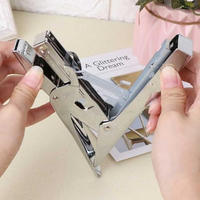 Metal Stapler Heavy Duty Paper Plier Stapler Office Accessories Home Stationery
