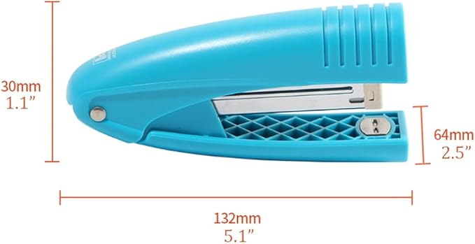 Creative Stapler Desktop Stapler 24/6 26/6, 25 Sheet Paper Capacity, Durable Hand-held Stapler for Office Desktop Or Home Office Supplies Stapler for Gifts Stapler (Color : Purple, Size : 5