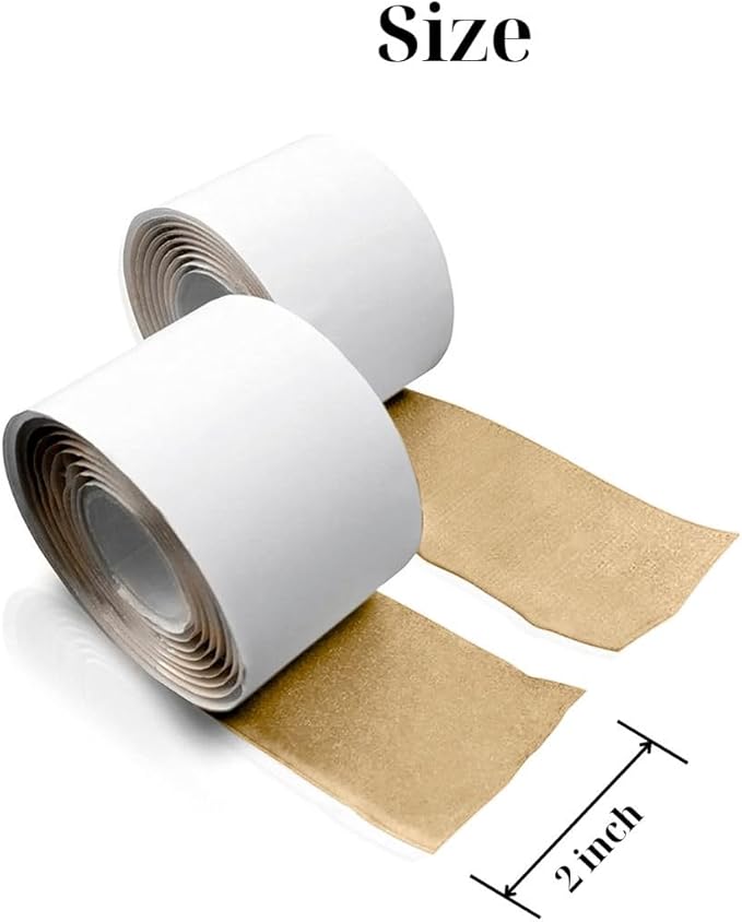 2 inch Beige Hook and Loop Tape 10 Yd Self Adhesive Tape Sticky Back Heavy Duty Fastener Ideal for Window Fixing Net Carpets DIY Project Handmade Craft Home Office