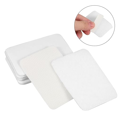 Cabilock 5PCS Non-Slip Adhesive Cushion Fixing Pads for Sofa and Bed Sheets Heavy Duty Hook and Loop Tape for Rug and Carpet Strong Adhesive Home Decoration Supplies