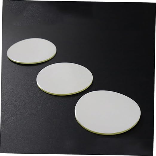 Double-Sided Tape 20pcs Acrylic Adhesive Round Fastener Tape Fabric Adhesive Non-Slip Easy to Use
