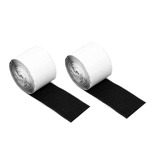 YARNOW 2 Rolls Guitar Pedal Mounting Tape Strips Tape for Pedal Board Accessories Strong Adhesive Durable During Performances