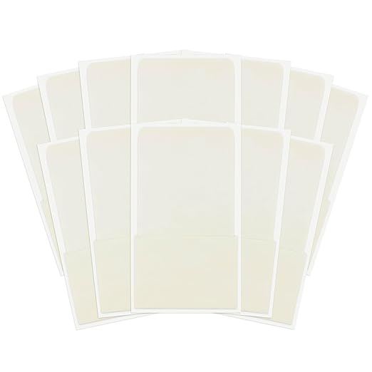 Hygloss Products Manila Library Pockets – Self-Adhesive Pocket Envelopes Made in the USA – 6.25 x 3.5 Inches, 40 Pack