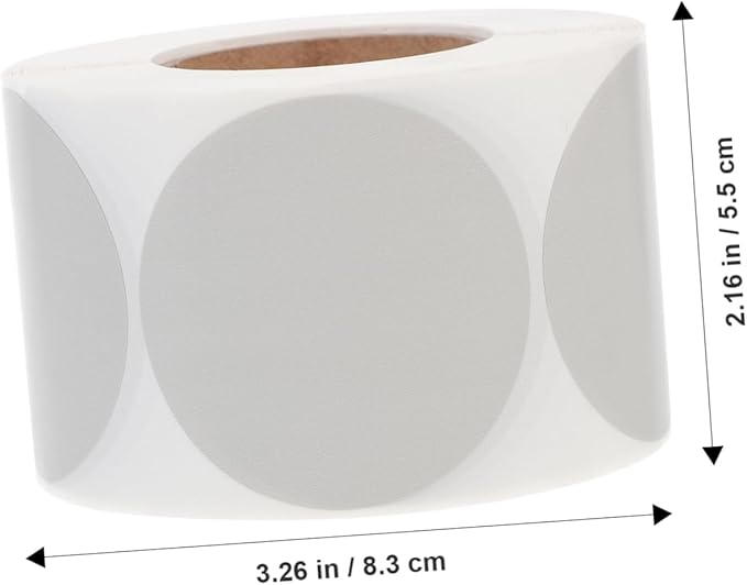 HOMSFOU 1 Roll Thermal Labels for Shipping Address Printing Code Printing Multi Purpose Sticker for Home Office School Use