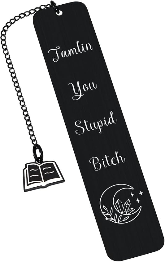 Book Merch for Women Men, A Court of Thorns and Roese Merch, Fantasy Romance Bookish Items, Dark Romance Merch, Book Lovers Gifts Bookish Gifts, You Stupid Bookmark for Readers Book Lovers Fans
