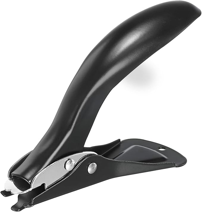 YOKIVE 1 Pcs Staple Remover, Heavy-Hand Puller | Staples Removal Great for Company Home Furniture Desktop (Black)