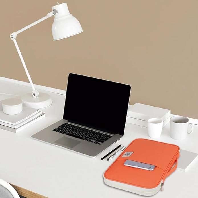 A4 Document Bag File Folder, Multifunctional A4 Document Bags Portfolio Organizer Waterproof Travel Pouch Zippered Case