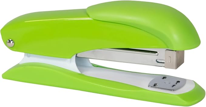 Idena 11543 Stapler 13 cm with 50 Staples 24/6 Green for 20 Sheets