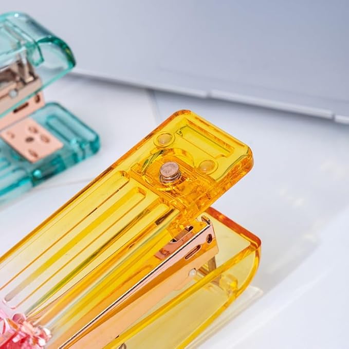 Gradient Acrylic Stapler with Curved Stapler(E)