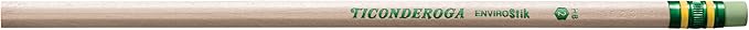 Ticonderoga Envirostik Wood-Cased Pencils, #2 HB Soft, Natural, 12 Count