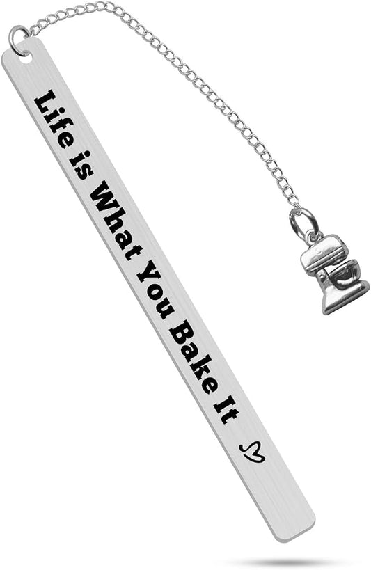 Baker Gift Bookmark for Baking Lover, Culinary Student, Pastry Chef - Bake Gifts for Women, Culinary School Graduation