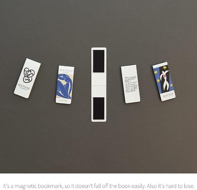Monolike Magnetic Bookmarks Henri Matisse Ver.1, Set of 5