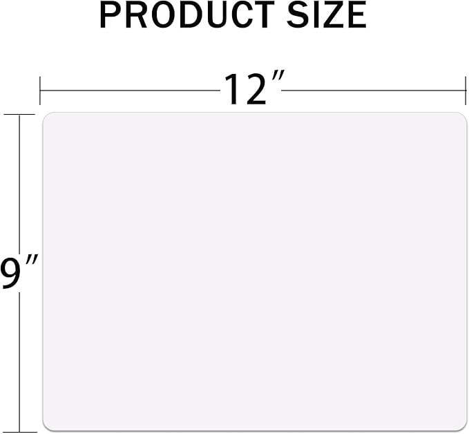 Small White Board, Dry Erase LapBoards 9''x 12'' Mini White Board Double Sided Portable LapBoards for Students Teachers School Supplies (2 Boards)