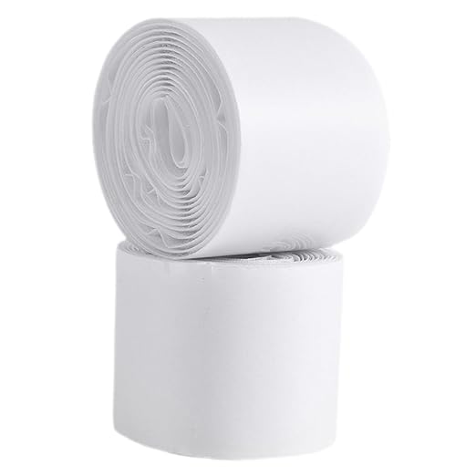 YARNOW 2Rolls Hook and Loop Pedal Mounting Tape for Electric Guitar Pedal Board Durable Versatile and Secure Adhesive for Musicians