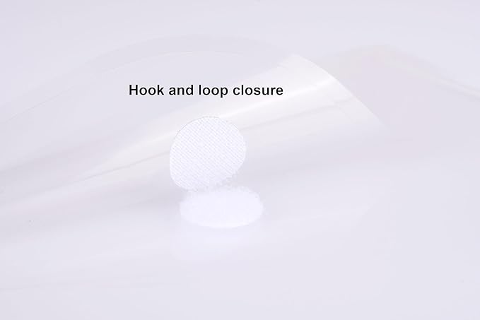 6''x4'' Vertical Plastic Envelopes Hook Loop Closure Coupon Receipt Storage Holder 10 Pack
