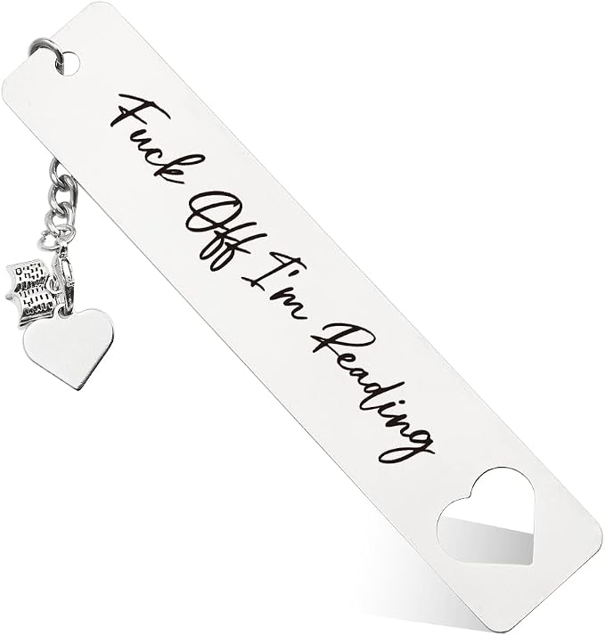 Funny Bookmark Gift for Women, Daughter, Son, Family, Writers, Book Lovers, Cute Bookmark for Women, Men, Christmas Stocking Stuffers Ideas for Teens, Boys, Girls, Kids, Friends, Teachers,WB83
