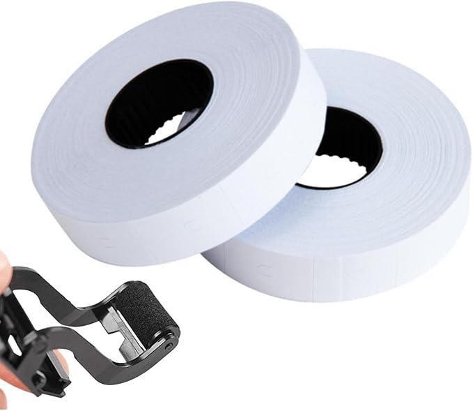 Ink Rollers for MX-6600 Gun | 18mm Refill Ink Rolls Cartridge for Double Line Price Tag Gun | 10pcs