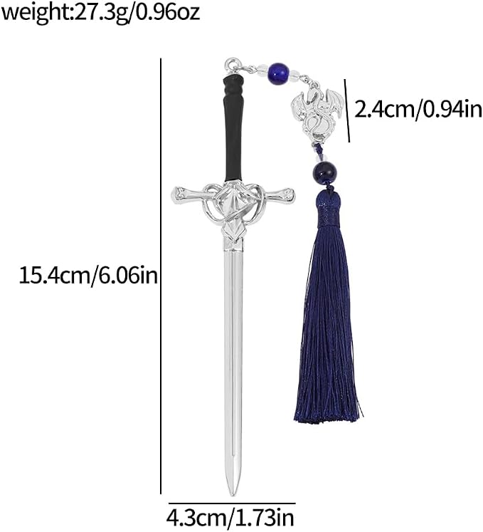 Fantasy Fourth Wing Dragon Sword Bookmarks - Fourth Wing Fans Page Markers Cool Bookmarks for Men Fantasy Dragon Gifts for Male Readers as Birthday Gifts (Dragon Bookmark Set 9)