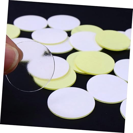 20pcs Tape Alternative Double-Sided Adhesive Tape Acrylic Glue Fastener Double-Sided Adhesive for Arts Crafts