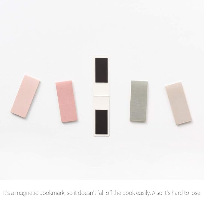 Monolike Magnetic Bookmarks Misty, Set of 5