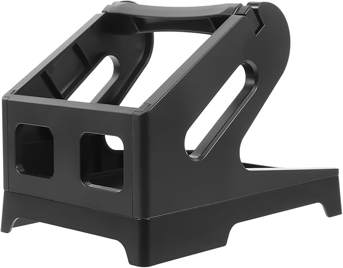 NUOBESTY 1pc External Label Roll Holder Label Paper Stand for Thermal Printers Easy to Assemble Rack for Fan-fold Suitable for Offices Stores and Factories