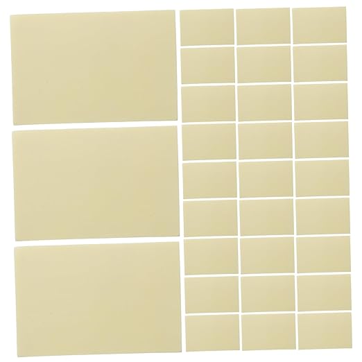 Zerodeko High Strength Double Sided Adhesive Pads 100pcs Waterproof Heat Resistant for Temporary Mounting
