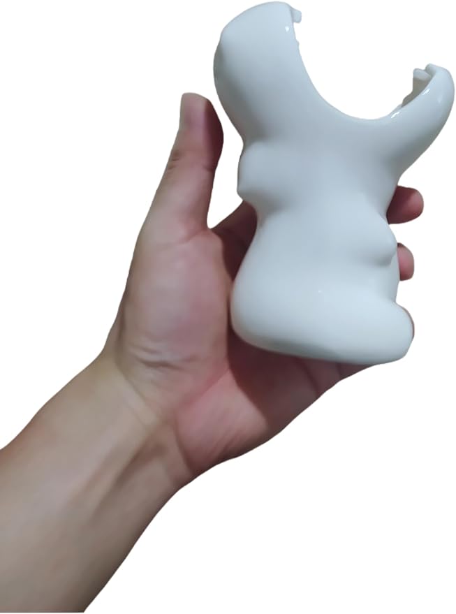 Adorable Cartoons Shaped Ceramic Pencil Holders - Multifunctional Desktop Organizers (Hippo)