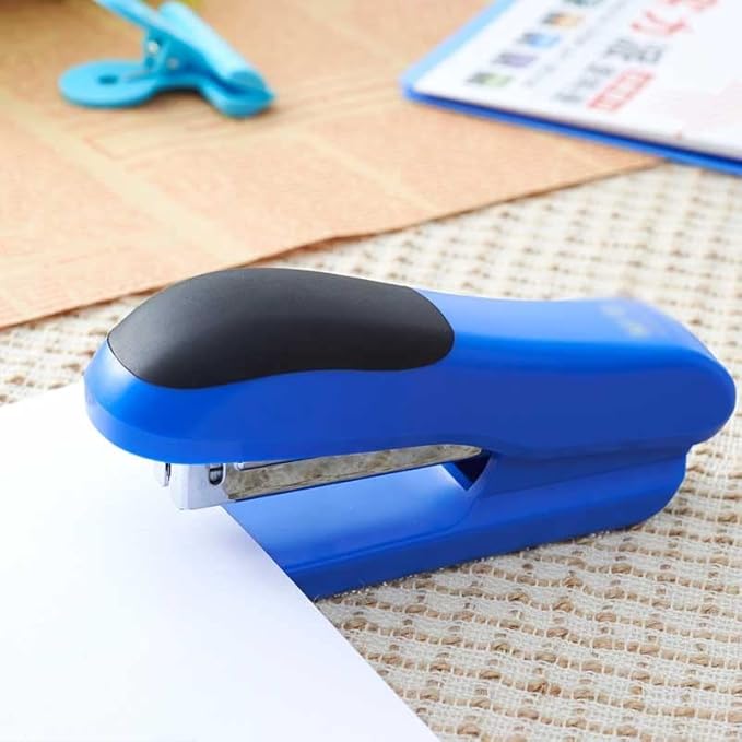 Stapler Power Saving Metal Stapler for School Office Supplies and Stationery(D)