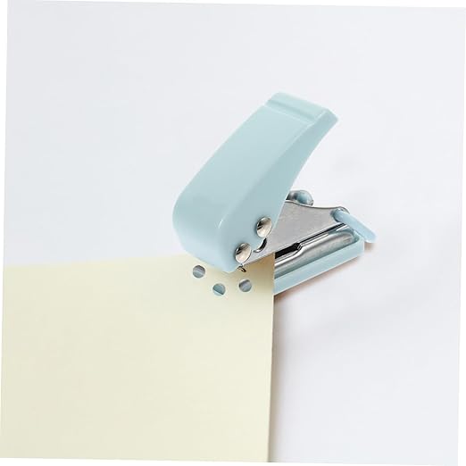 NUOBESTY Miniature Durable Stapler with Tail Hanging Ring Convenient Desktop Stitcher for Office School Use Strong Design