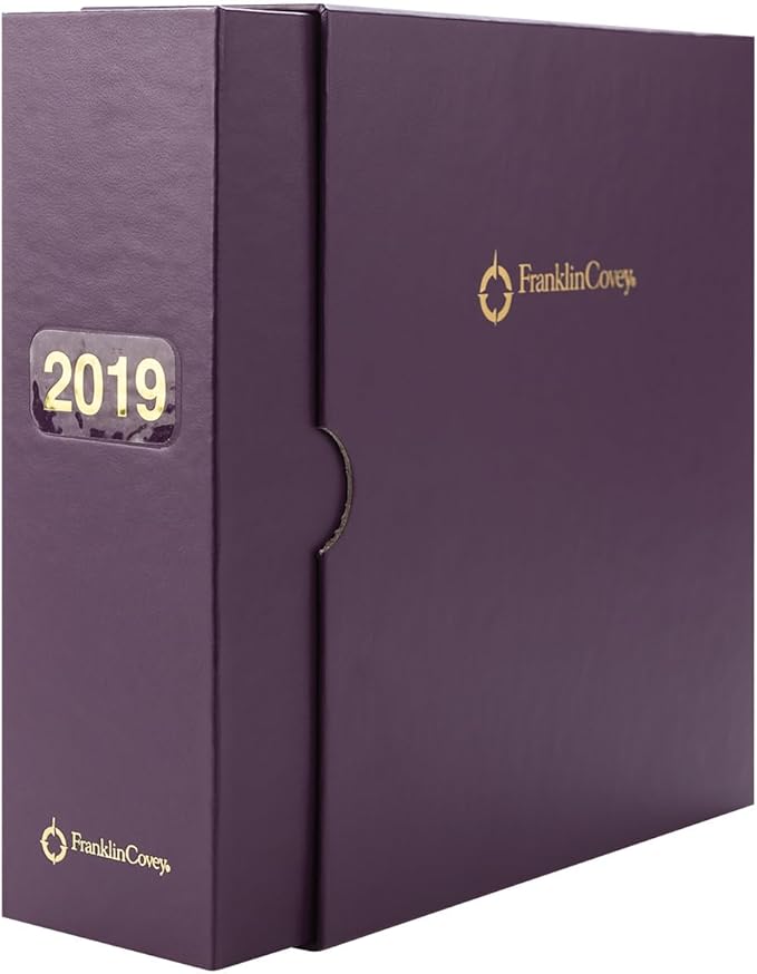 FranklinCovey - Storage Sleeve for FranklinCovey Planners | Protect Past and Future Planner Pages (Classic, Plum)
