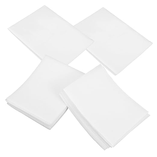 TEHAUX 48pairs Self-Adhesive Hook and Tape Double-Sided Strips for Home Fixing and Strong Adhesion for Curtains Rugs and Wall Mounting