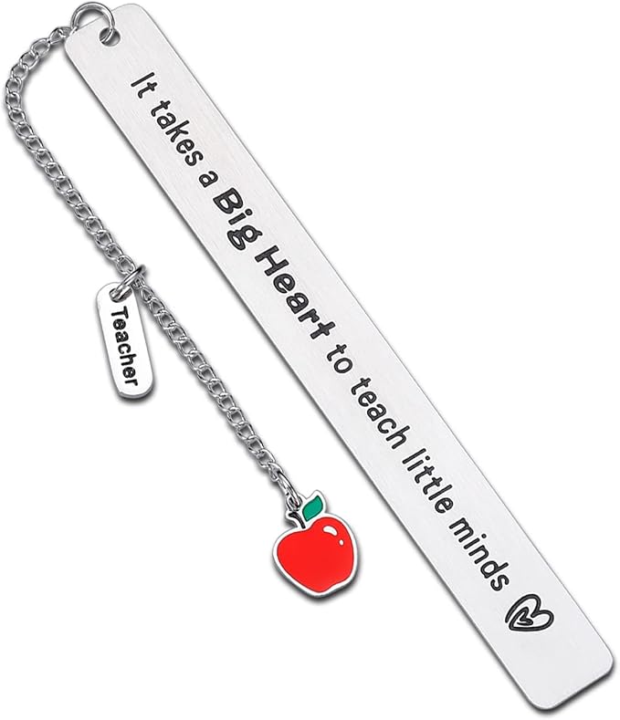 Octamber Teacher Bookmarks - Back to School, Appreciation, Thank You, Graduation, and Retirement Gifts