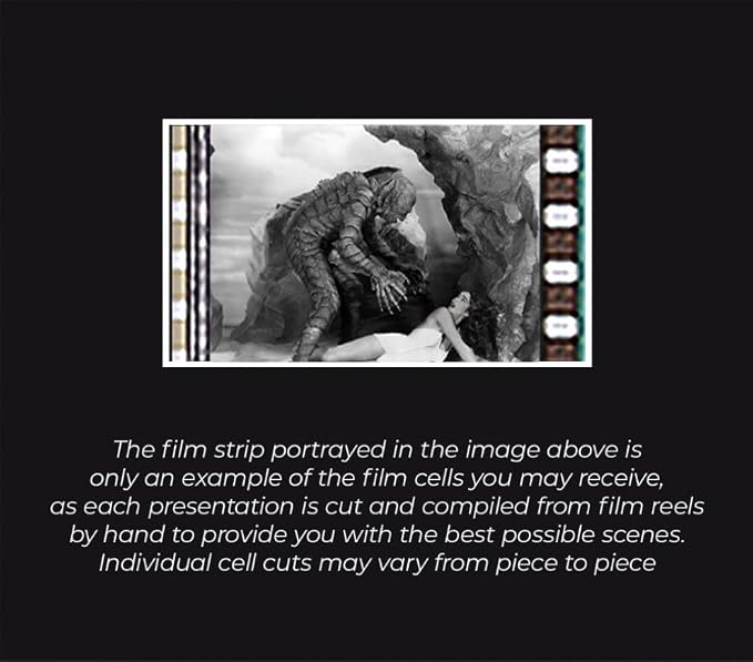 Universal Monsters Creature from the Black Lagoon (1954) - Laminated 2x6 FilmCells Bookmark with 35mm Clip of Film and Tassel