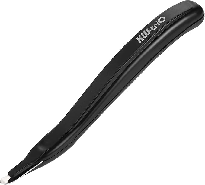 MECCANIXITY Staple Remover Tools, Magnetic Staplers Puller for Office Home Desktop Accessory, Black