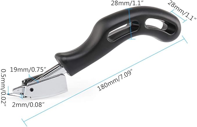 Heavy Duty Staple Remover Nail Puller for Wood Door Upholstery Framing Nailers Removing Tools Single Hole Punch