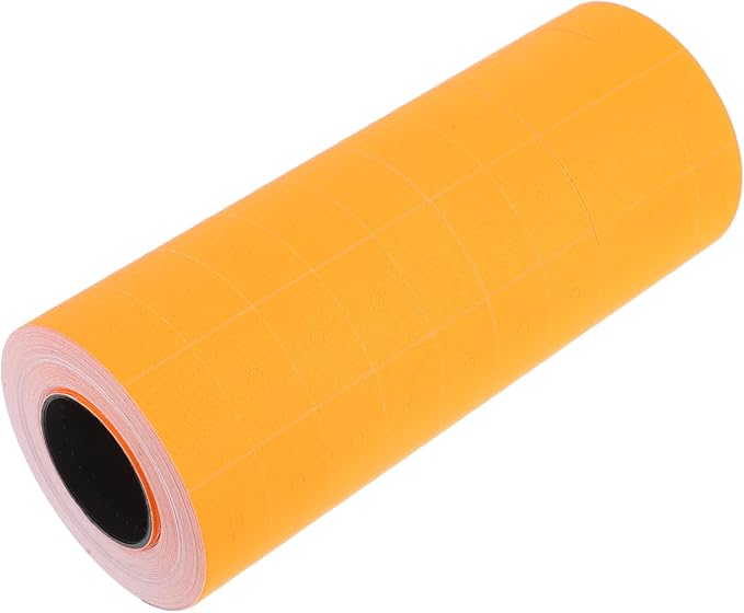 Homoyoyo 10rolls Price Labels for Labeller Supermarket Retail Price Tag Paper Sticker Labels Roll Marker Labeler Paper Easy Application
