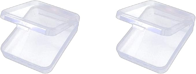 4 Pcs Clear Chalk Holders Storage Case Multifunctional Plastics Storage Box Office Supplies For Teachers School